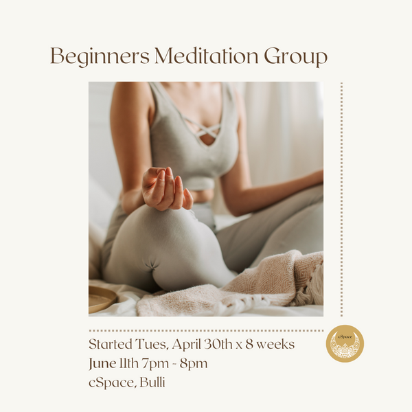 Beginners Meditation Group 11th June